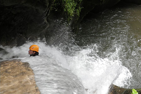 Canyoning dans les Bauges