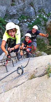 Via ferrata en Maurienne avec un Guide de Haute Montagne